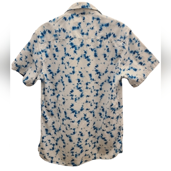 Sunrise Kingdom Vintage Design - 100% Cotton Tie Dye Button-up - Size S - Picture 2 of 7